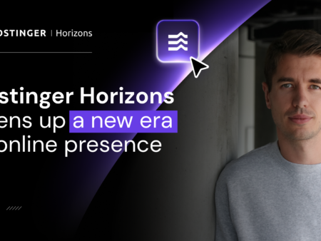 From idea to web app without coding: How Hostinger Horizons